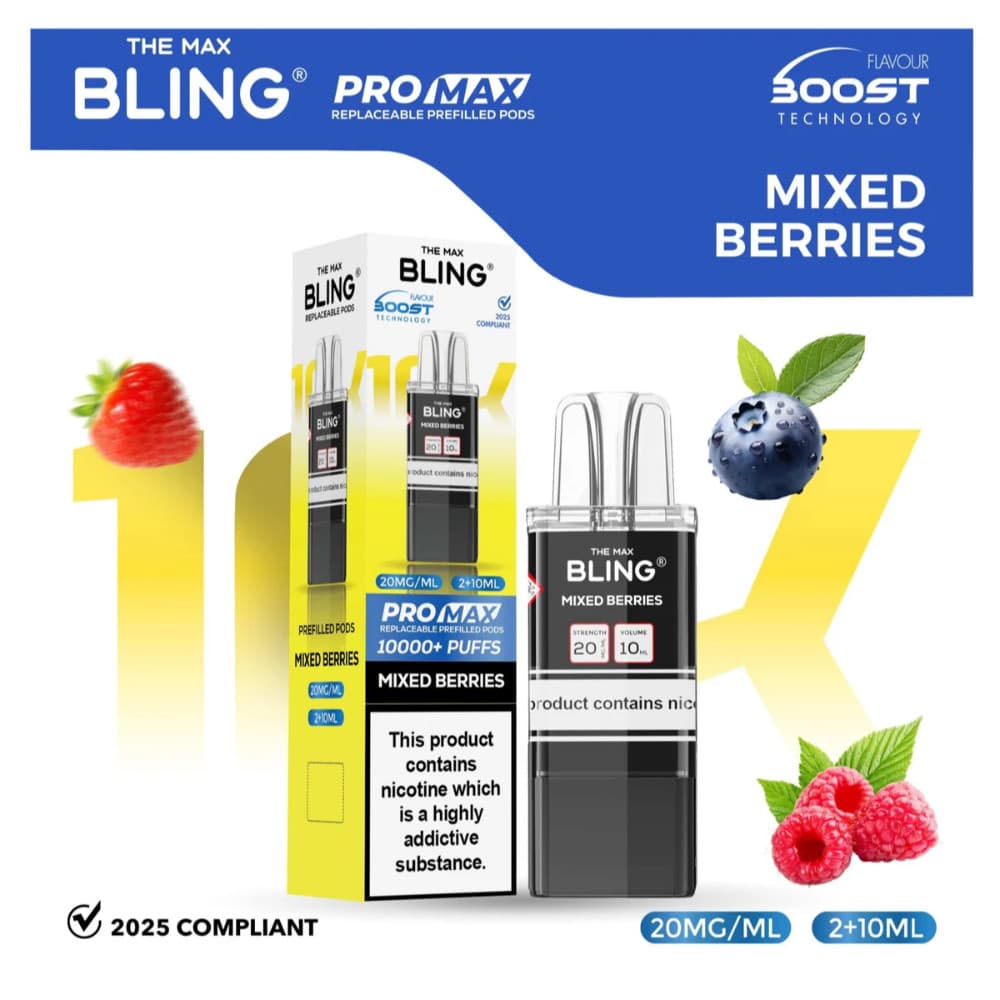The Crystal Bling Pro Max 10k Pods