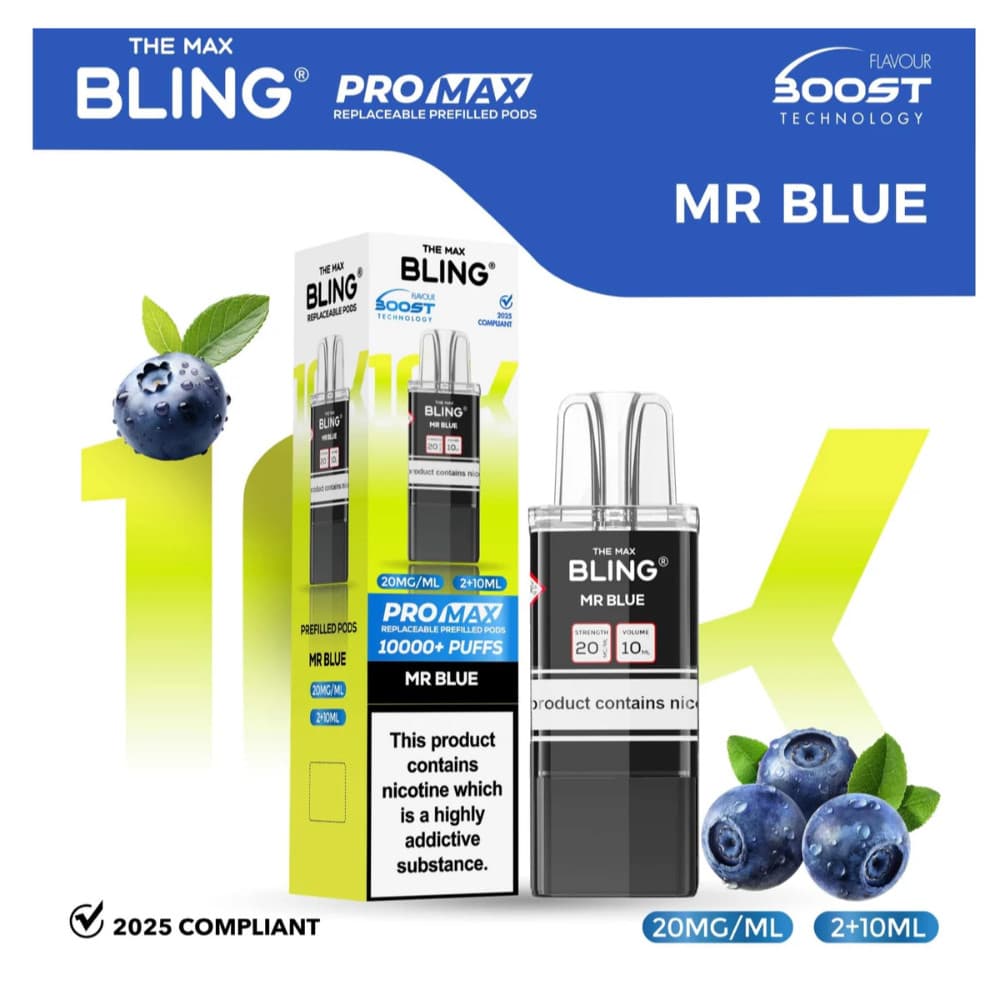 The Crystal Bling Pro Max 10k Pods