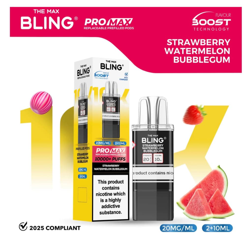 The Crystal Bling Pro Max 10k Pods
