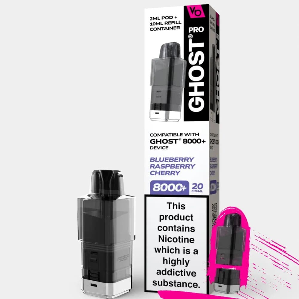 Vapes Bars Ghost Pro 8000 Pods