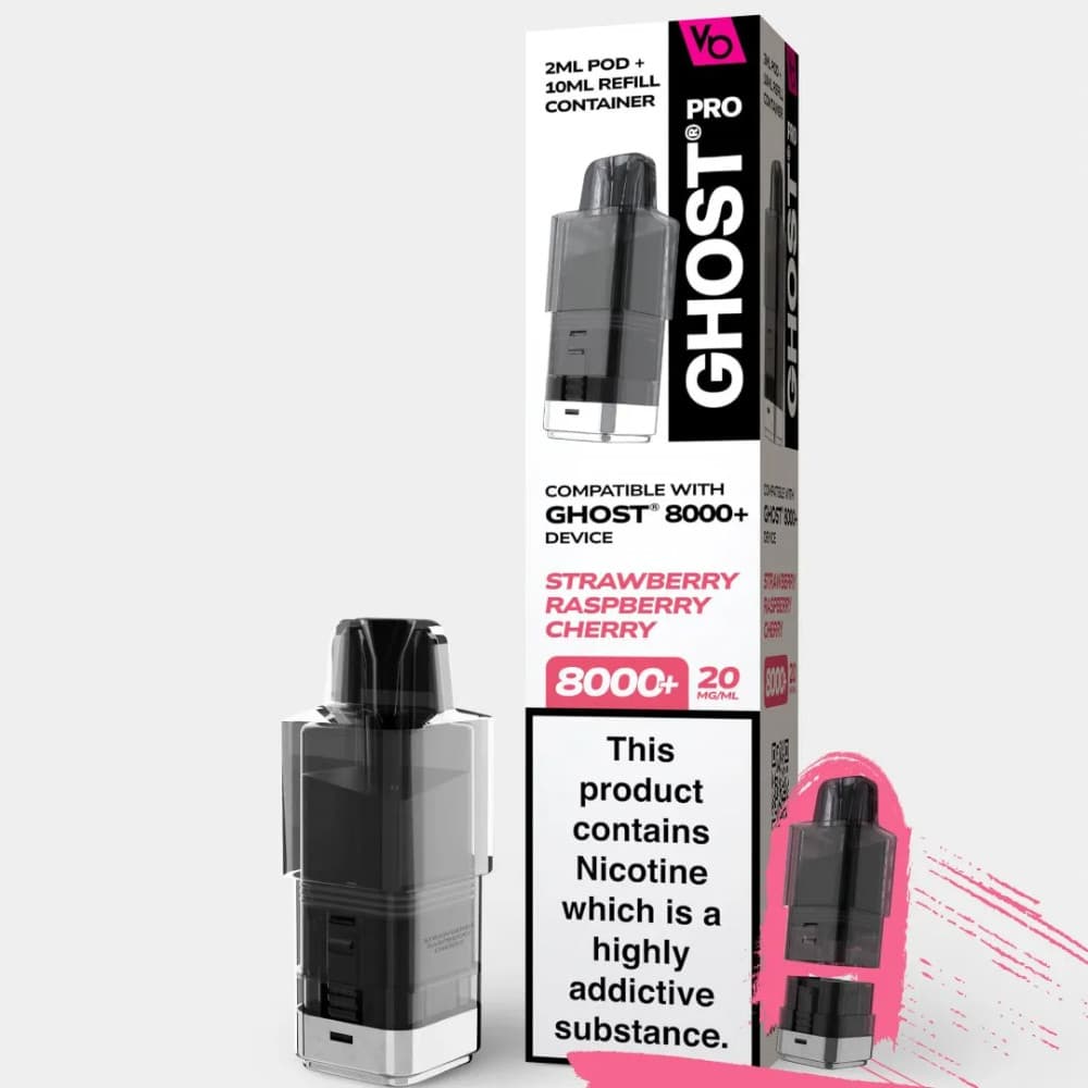 Vapes Bars Ghost Pro 8000 Pods