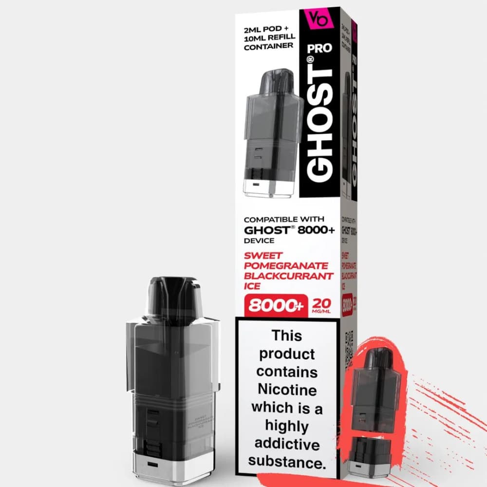 Vapes Bars Ghost Pro 8000 Pods