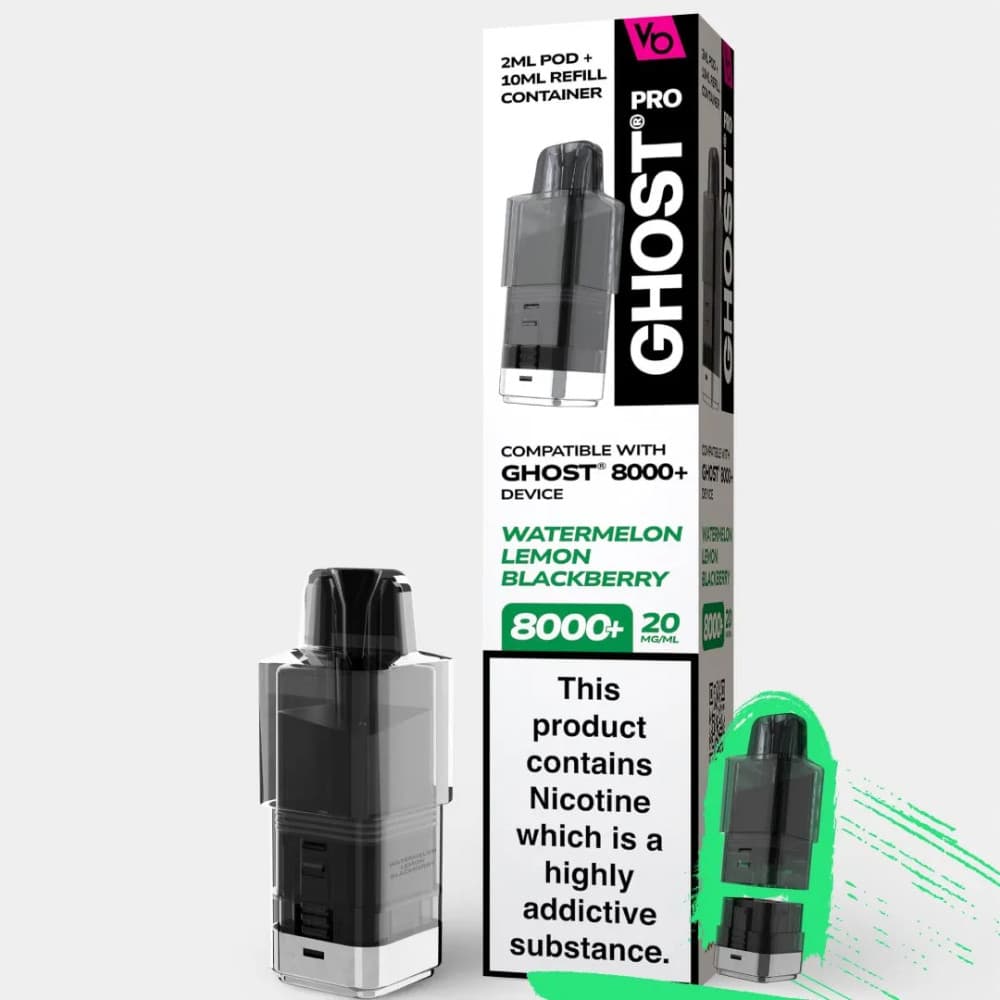 Vapes Bars Ghost Pro 8000 Pods