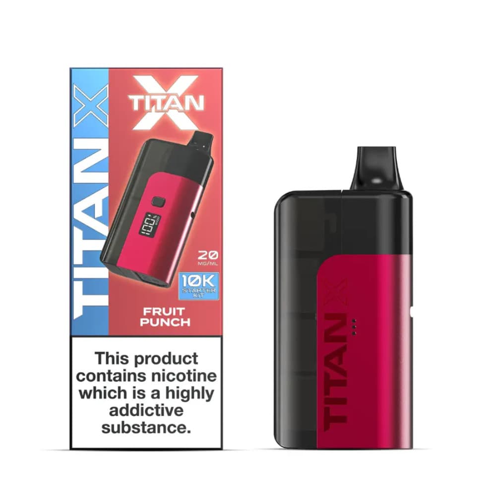 Titan X 10K Prefilled Pod Vape Kit
