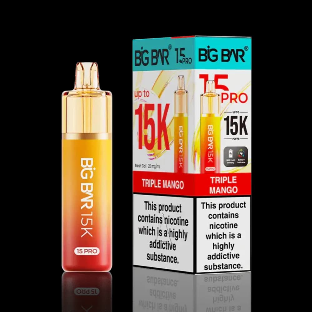 Big Bar Pro 15k Prefilled Vape Kit