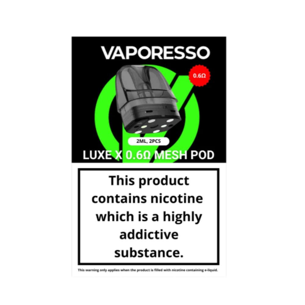 Vaporesso Luxe X Replacement Pods 2 Packs