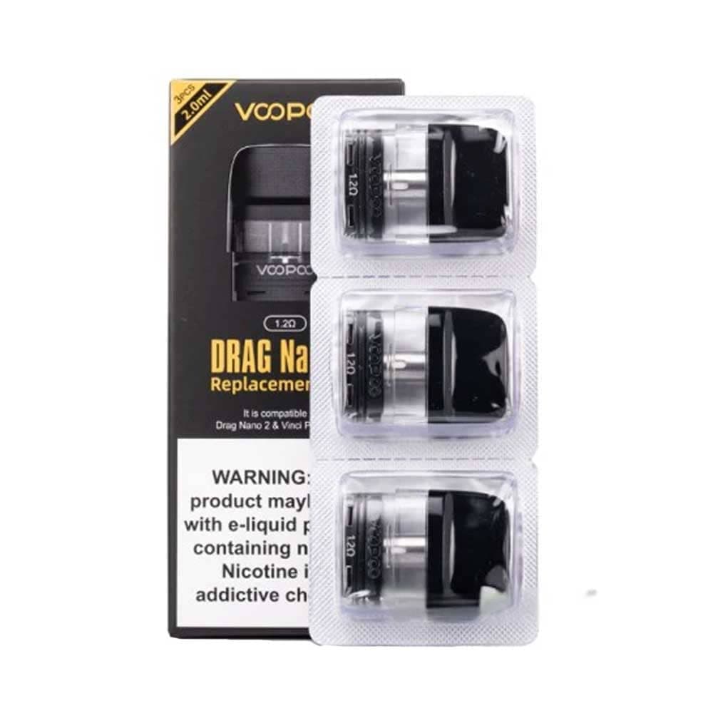 Voopoo Drag Nano 2 Replacement Pods 3 Packs