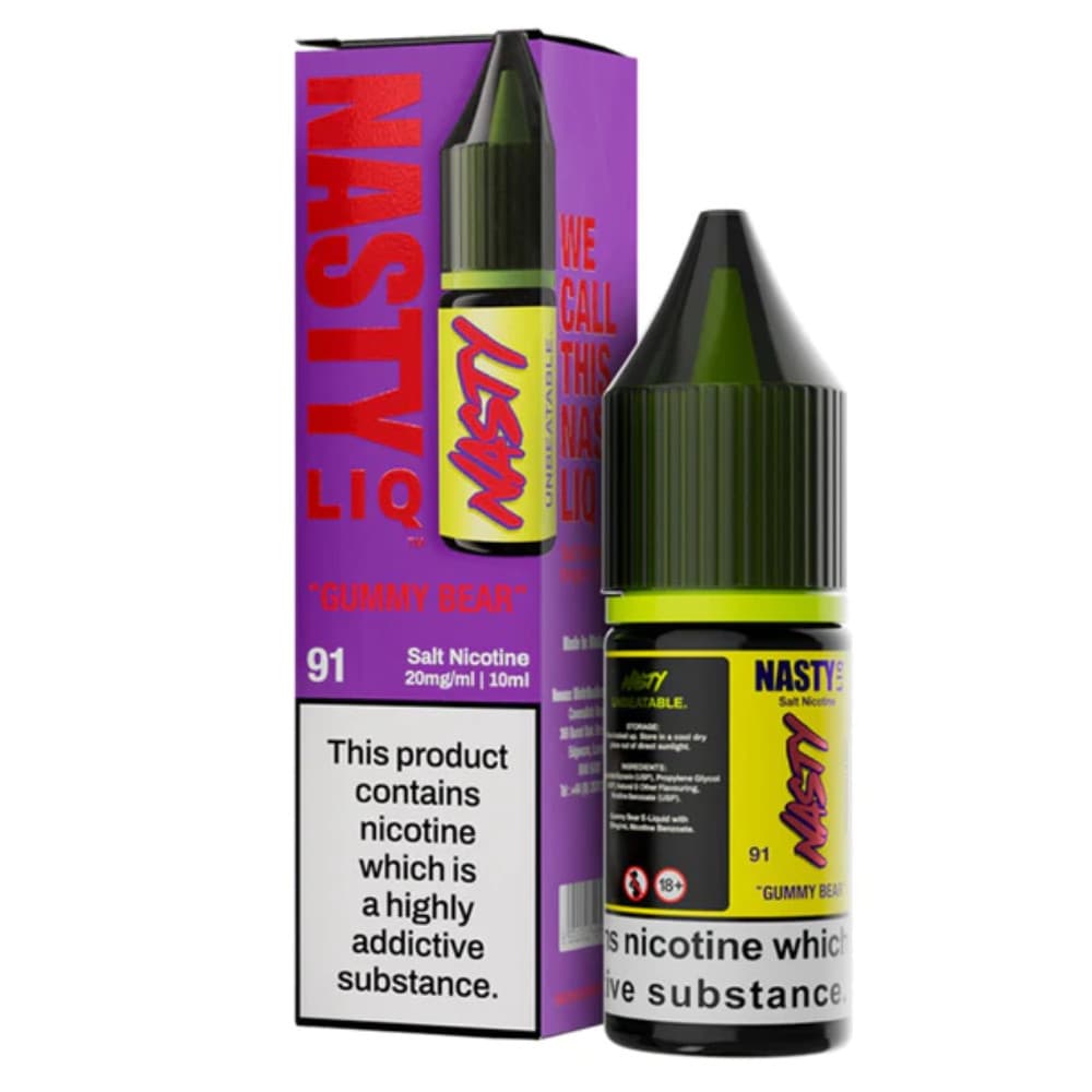 Nasty Liq Nic Salts e liquids 10ml