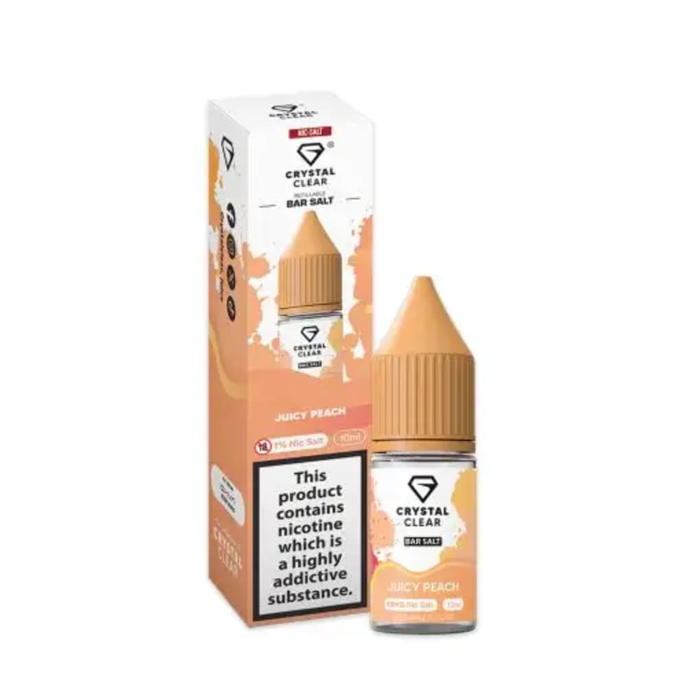 Crystal Clear Nic Salts e liquids 10ml