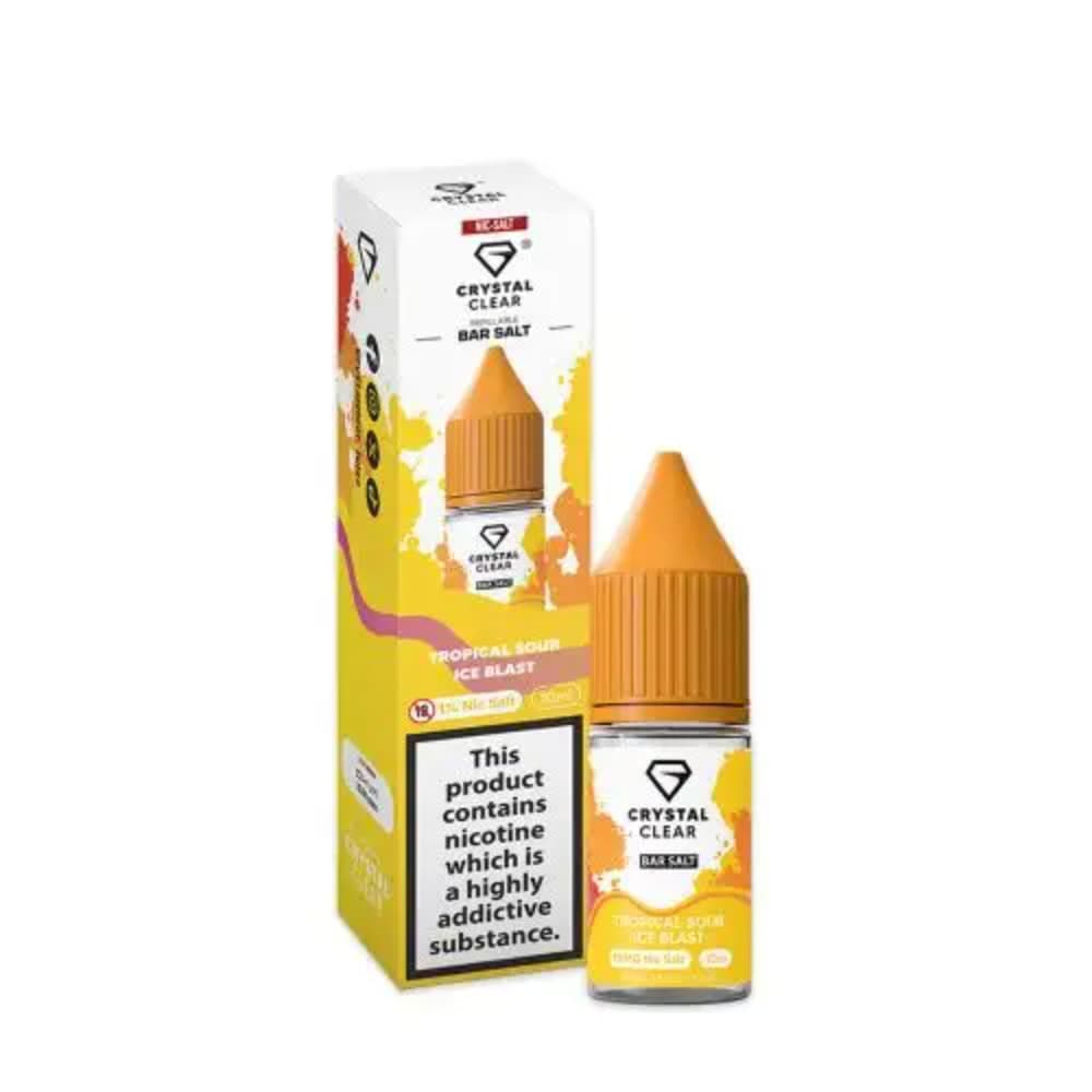 Crystal Clear Nic Salts e liquids 10ml