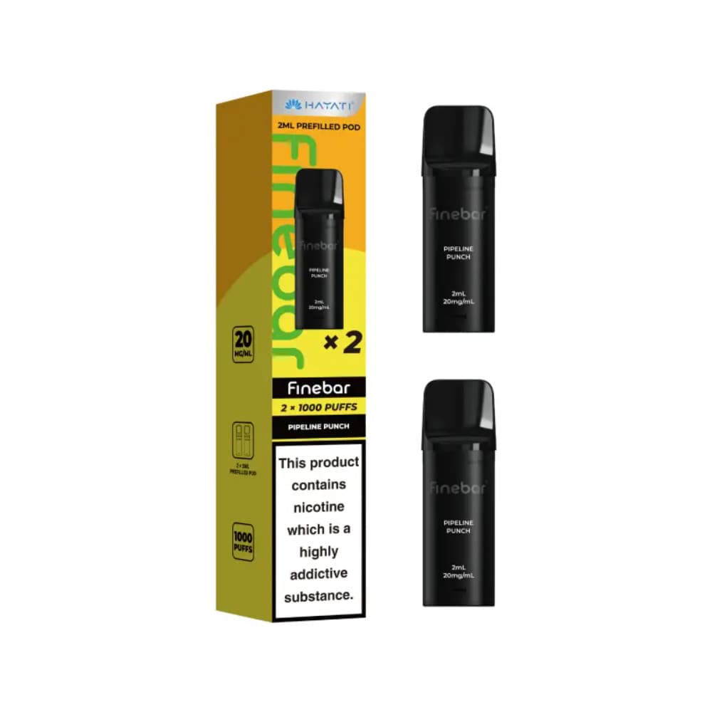 Pineapple Punch Hayati Finebar Prefilled Pods