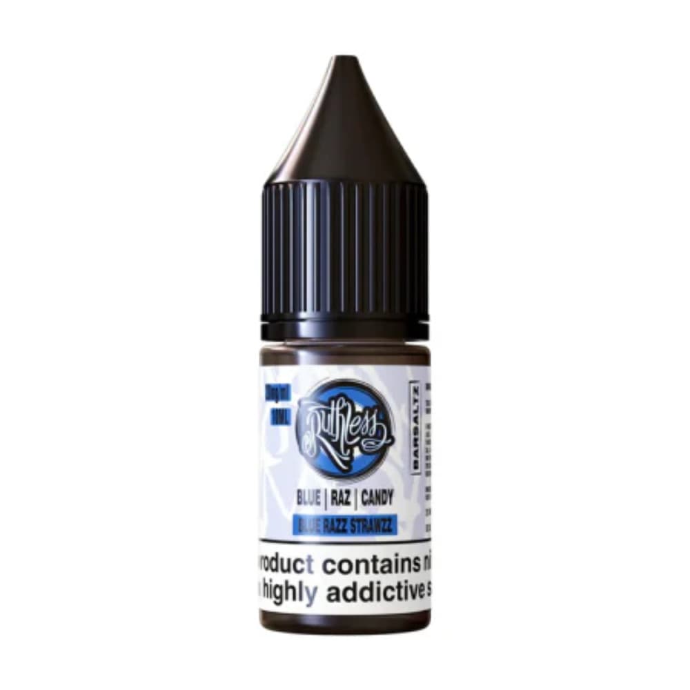 Blue Razz Strawz Ruthless Bar Saltz Nic Salt 10ml E-Liquid Box of 10