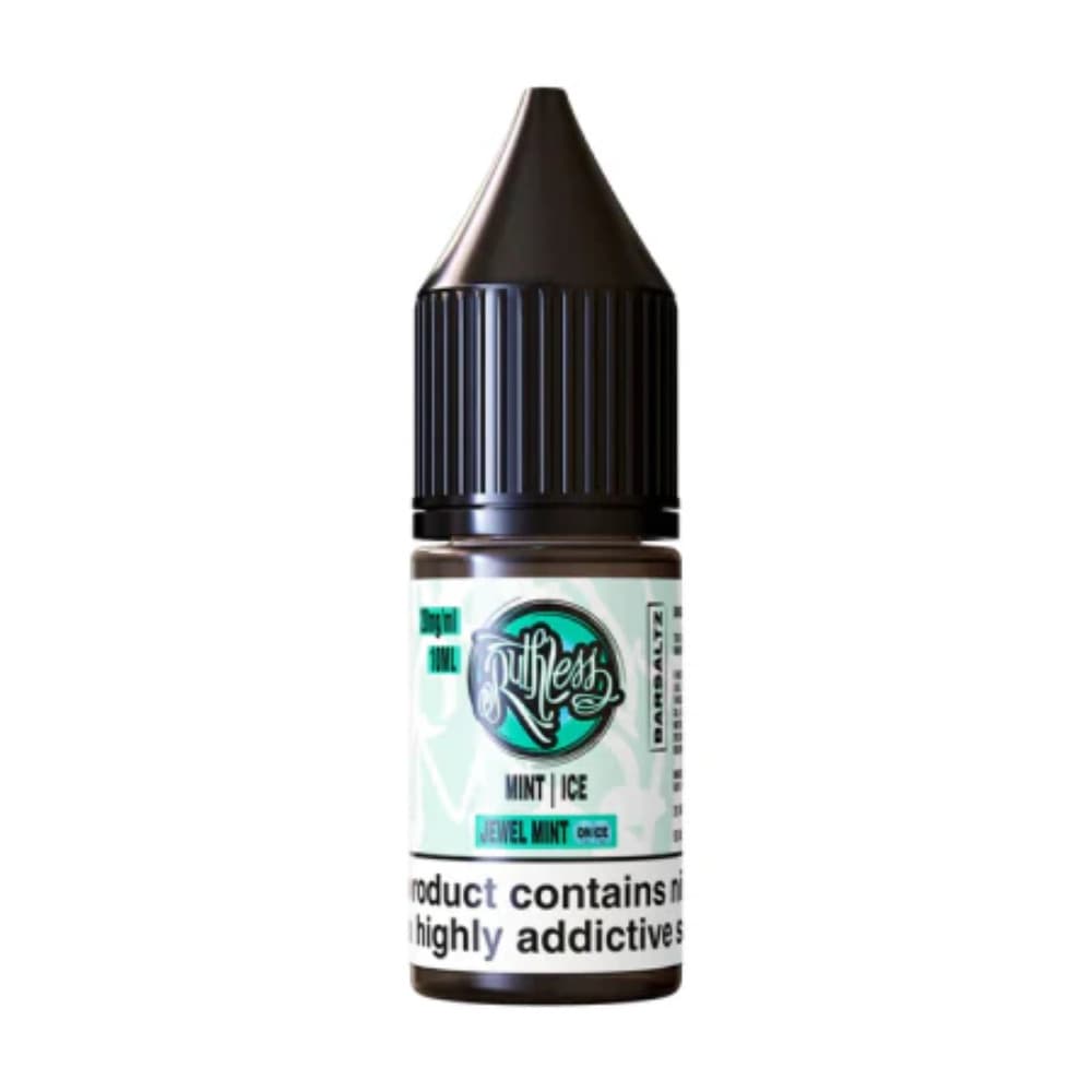 Jewel Mint Ruthless Bar Saltz Nic Salt 10ml E-Liquid Box of 10