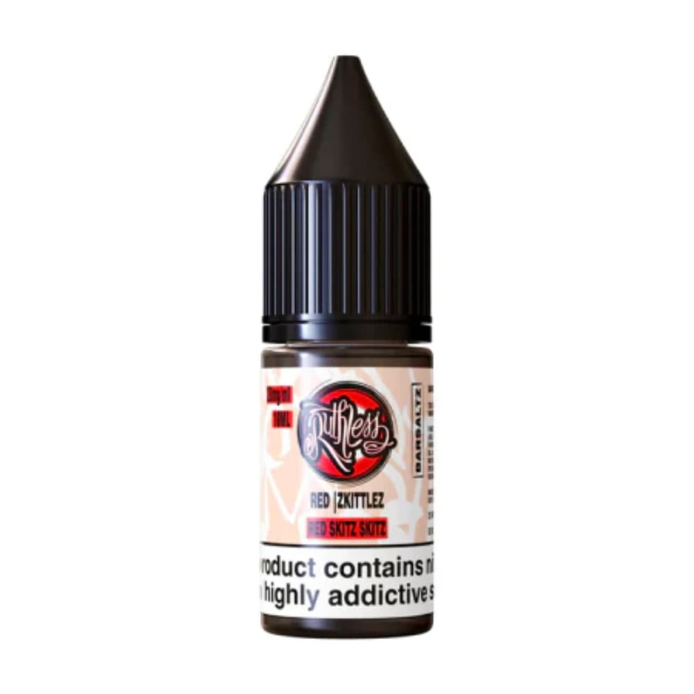Red Skitz Skitz Ruthless Bar Saltz Nic Salt 10ml E-Liquid Box of 10