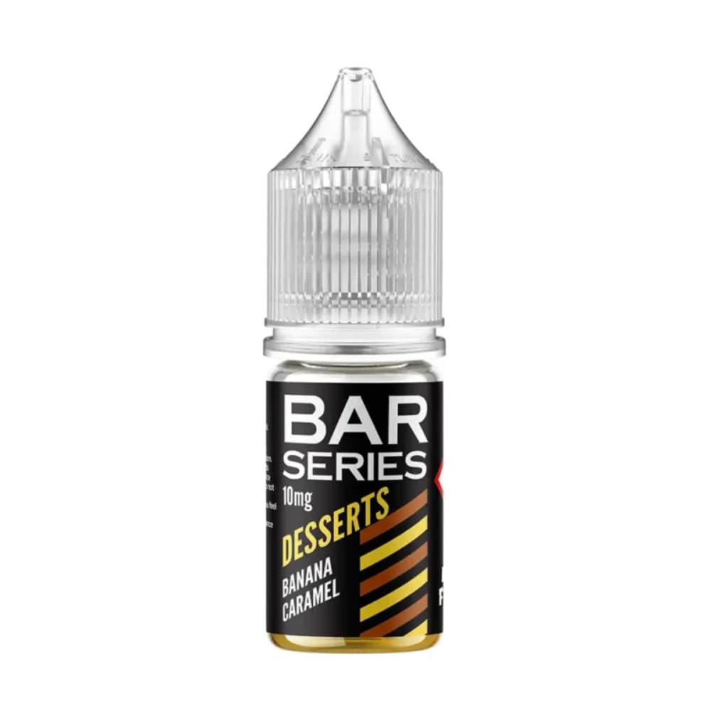 Banana Caramel Bar Series Nic Salt Desserts Range 10ml