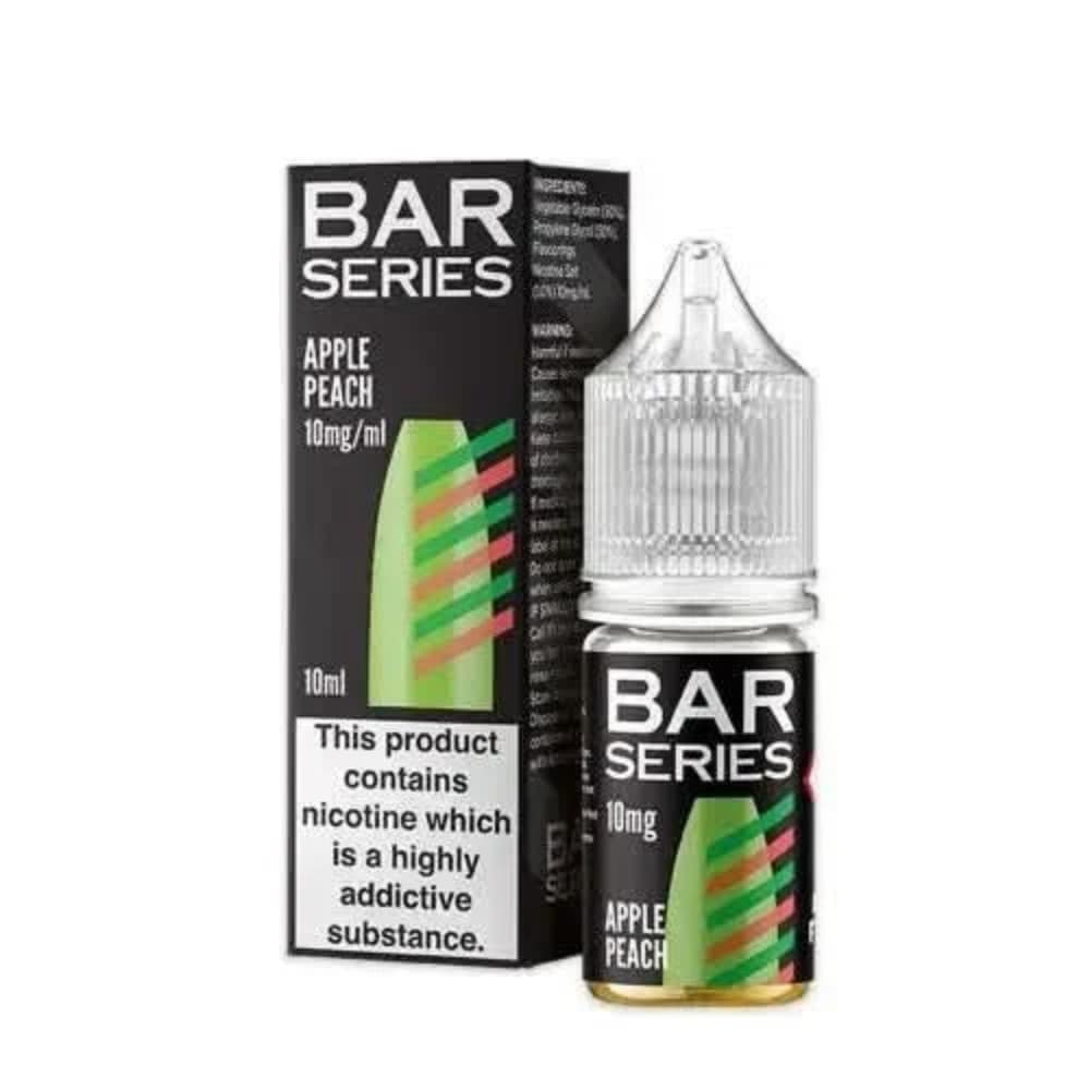 Apple Peach Bar Series Nic Salt E-liquid 10ml
