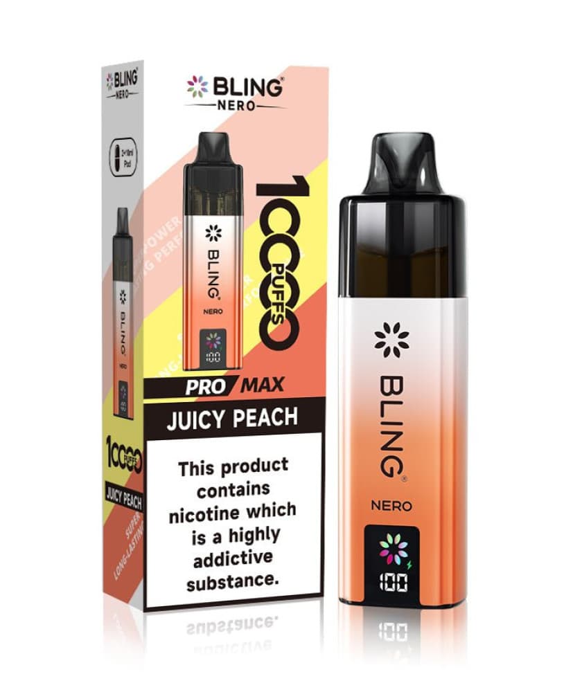 Crystal Bling Nero 10k Prefilled Pod Kit