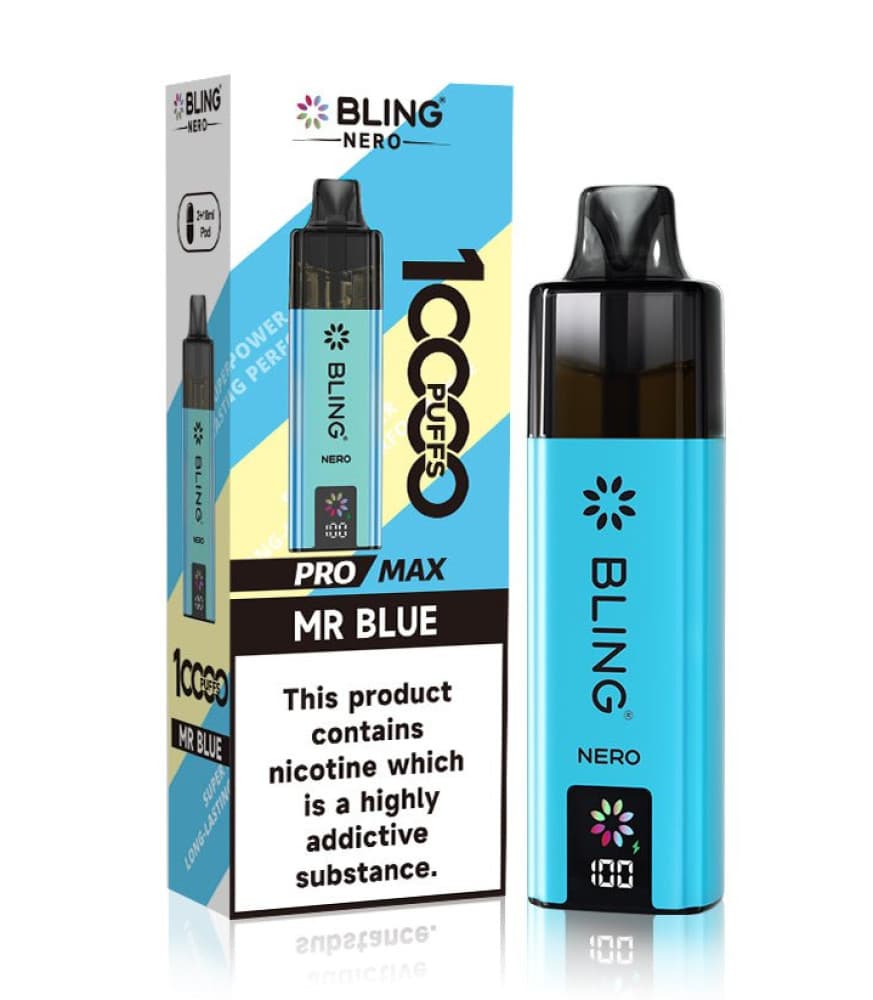 Crystal Bling Nero 10k Prefilled Pod Kit