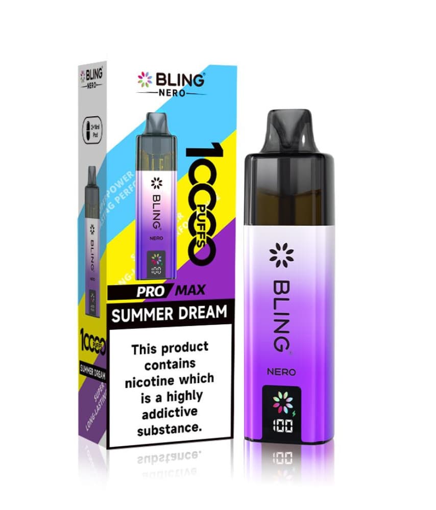 Crystal Bling Nero 10k Prefilled Pod Kit