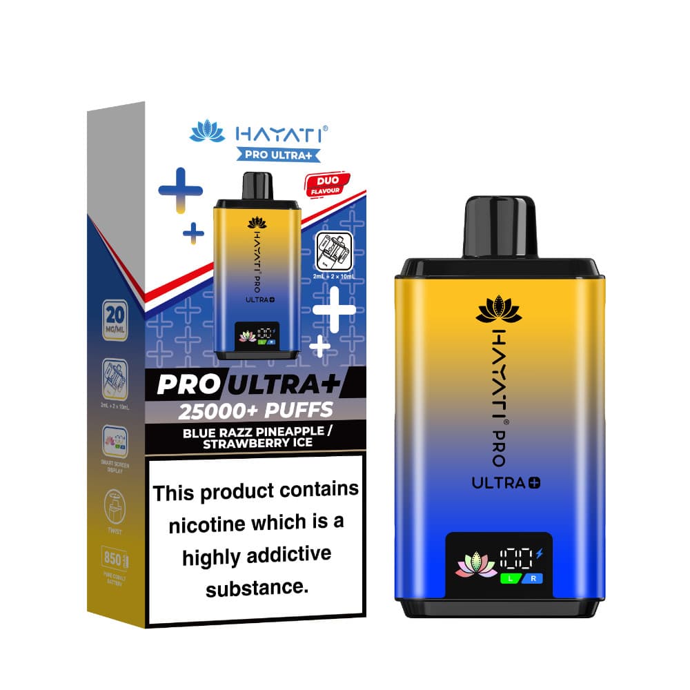 Hayati Pro Ultra Plus 25k Prefilled Vape Kit