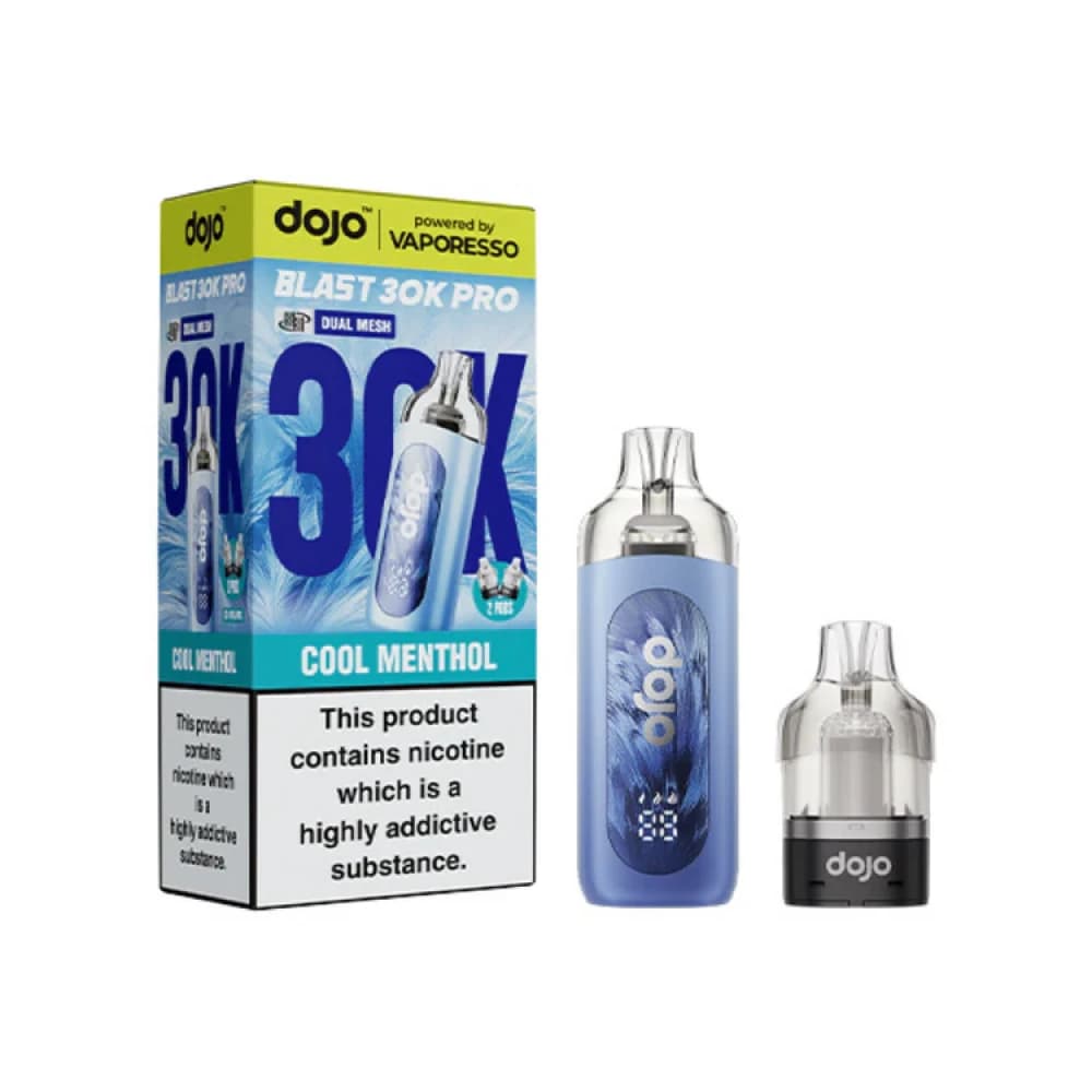 Cool Menthol Vaporesso Dojo Blast Pro 30k Prefilled Pod Kit