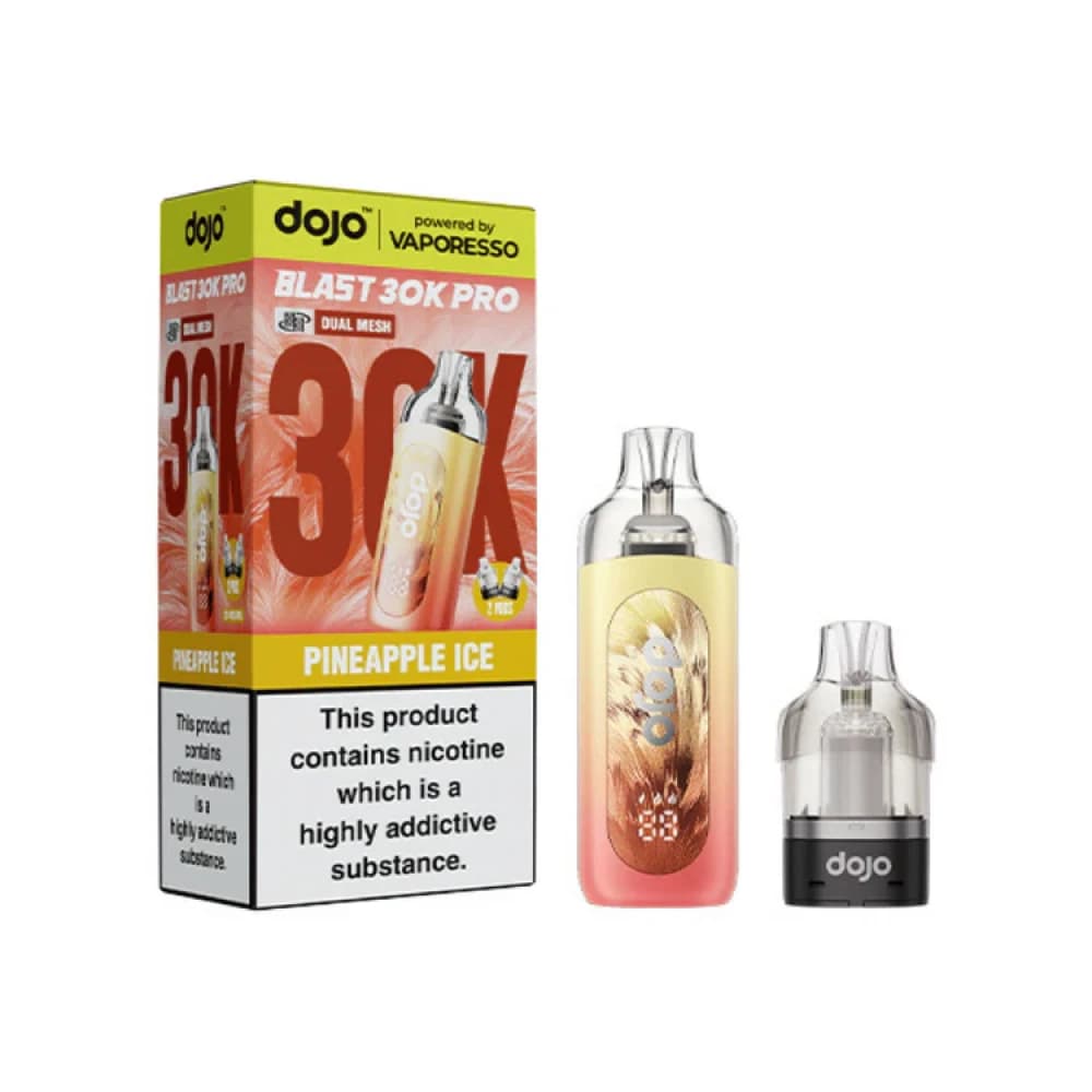 Pineapple Ice Vaporesso Dojo Blast Pro 30k Prefilled Pod Kit