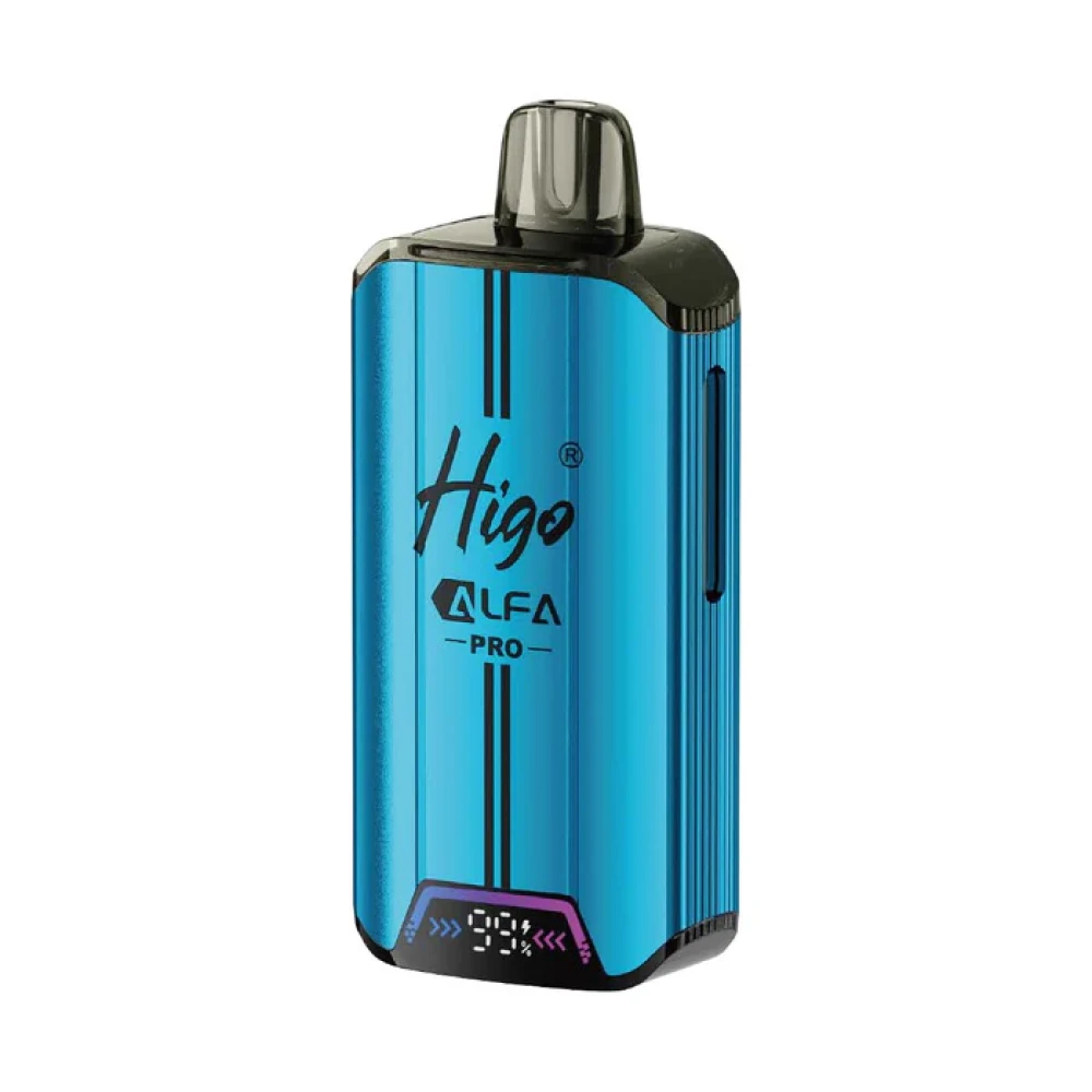 Blueberry Sour Raspberry/Blueberry Raspberry Higo Alfa Pro 25K | Prefilled Pod Vape Kit