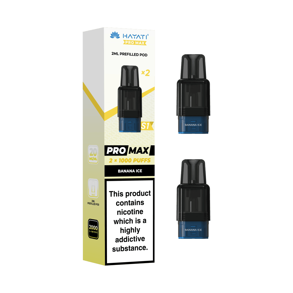 Hayati Pro Max S1 Refill Pods | 1,000 Puffs