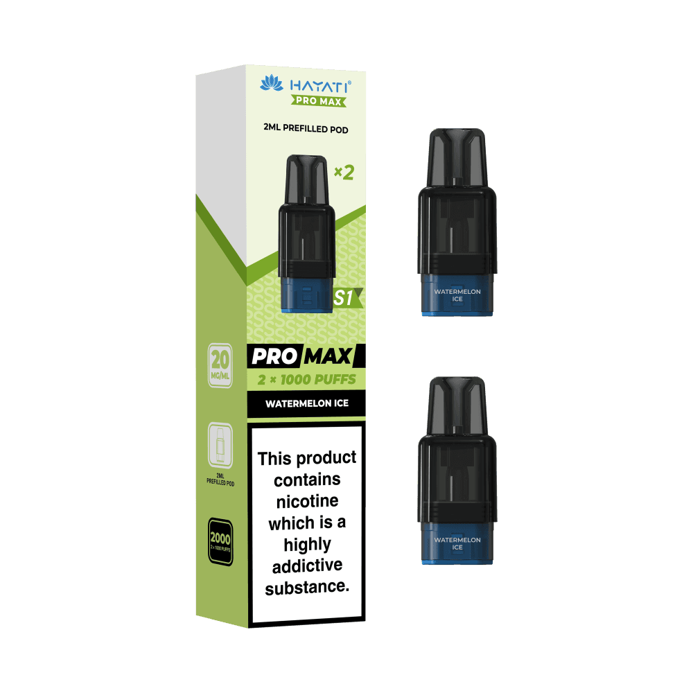 Hayati Pro Max S1 Refill Pods | 1,000 Puffs