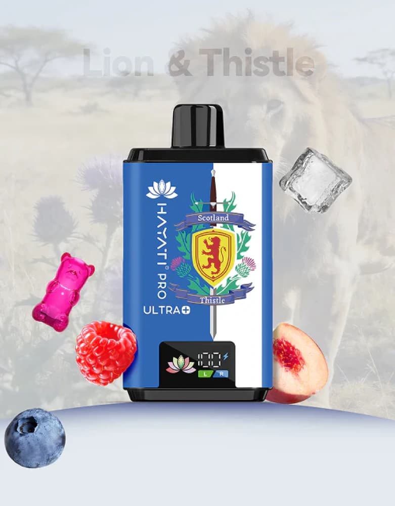 Blue Sour Raspberry (Highland Cattle) Hayati Pro Ultra+ Souvenir Edition (Scotland) | Box of 5