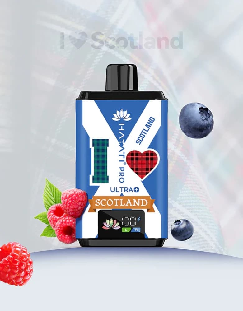 Blueberry Raspberry (I Love Scotland) Hayati Pro Ultra+ Souvenir Edition (Scotland) | Box of 5