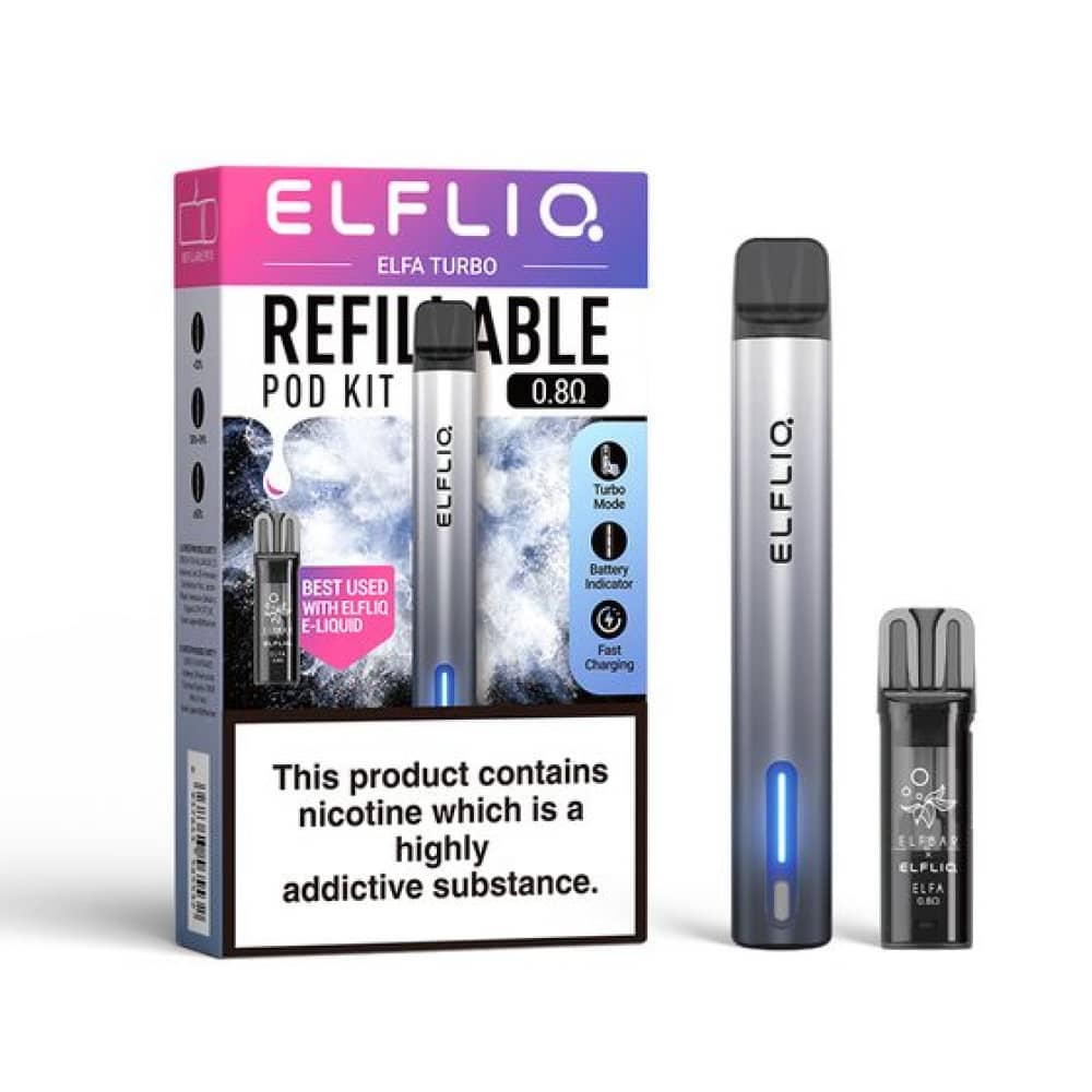 Elfliq Elfa Turbo Vape Pod Kit Aurora Knight