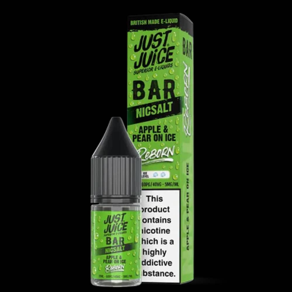 Just Juice Bar Reborn Nic Salt 10ml E-liquid Apple & Pear On Ice 20mg