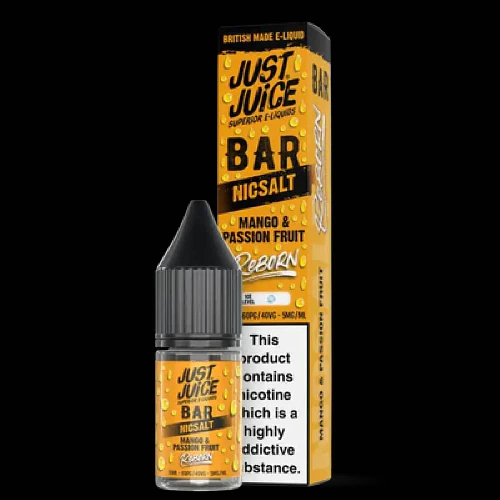 Just Juice Bar Reborn Nic Salt 10ml E-liquid Mango & Passion 20mg