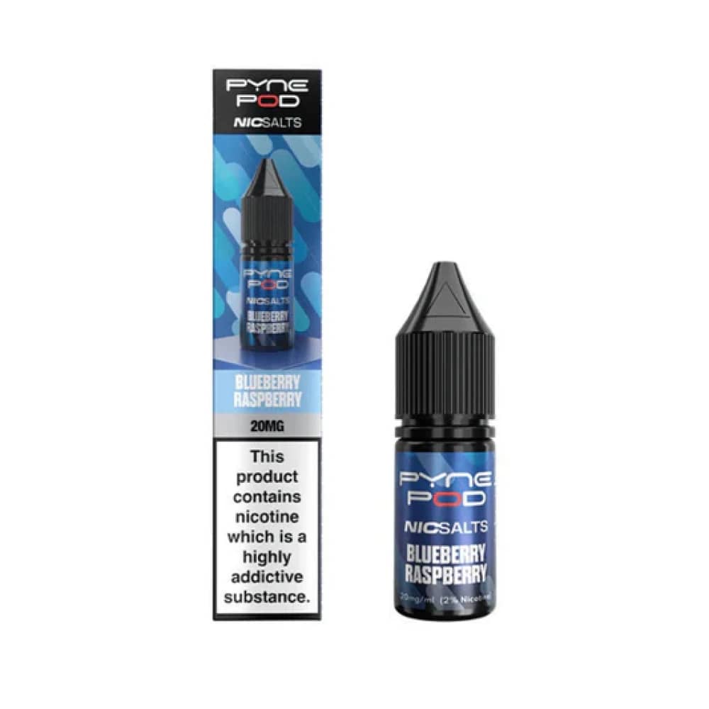 Pyne Pod Nic Salts 10ml E-liquid Blueberry Raspberry 10mg