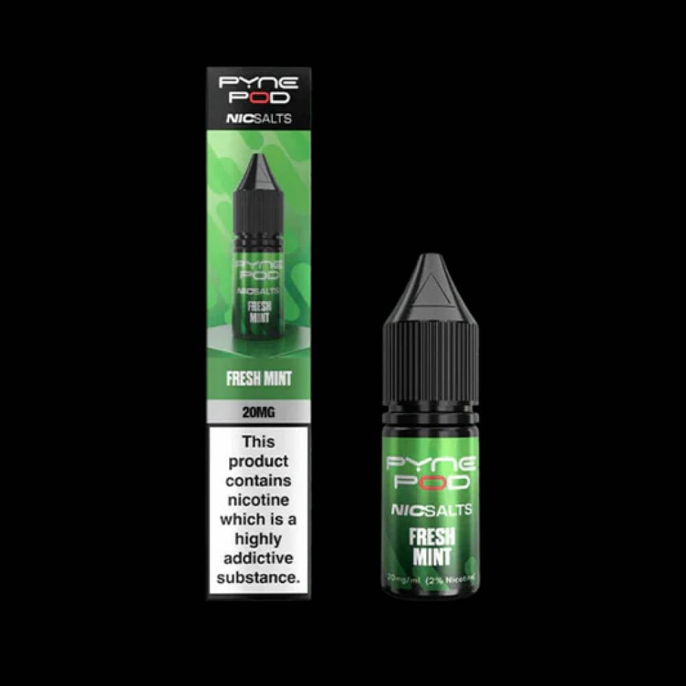 Pyne Pod Nic Salts 10ml E-liquid Fresh Mint 10mg