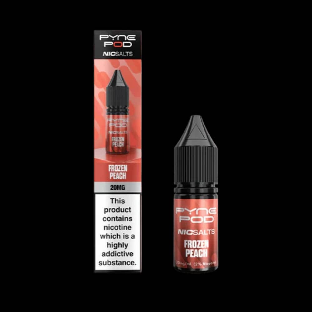 Pyne Pod Nic Salts 10ml E-liquid Frozen Peach 10mg