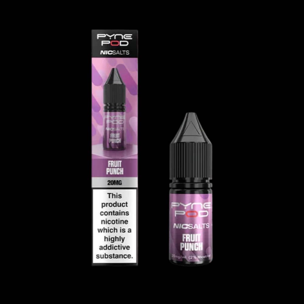 Pyne Pod Nic Salts 10ml E-liquid Fruit Punch 10mg