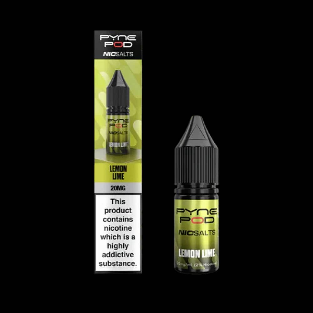 Pyne Pod Nic Salts 10ml E-liquid Lemon Lime 10mg