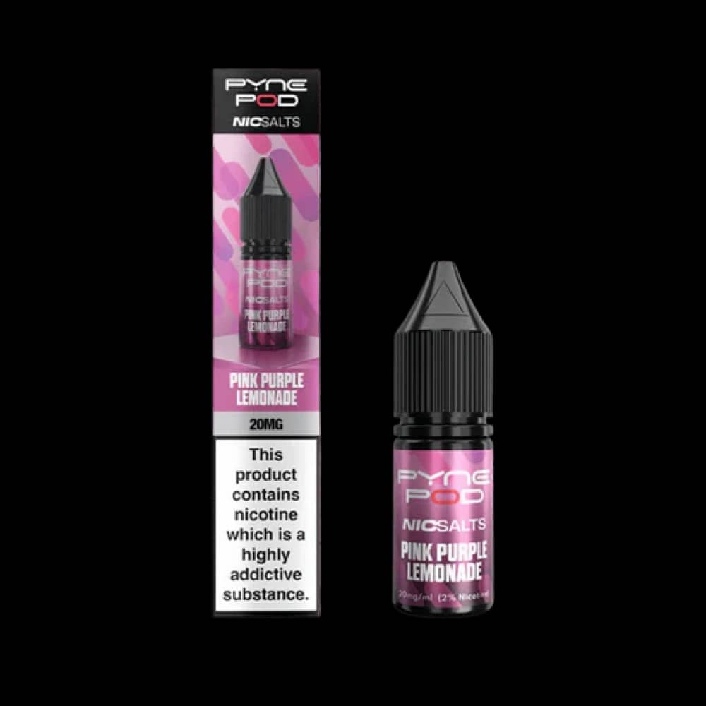 Pyne Pod Nic Salts 10ml E-liquid Purple Lemonade 10mg