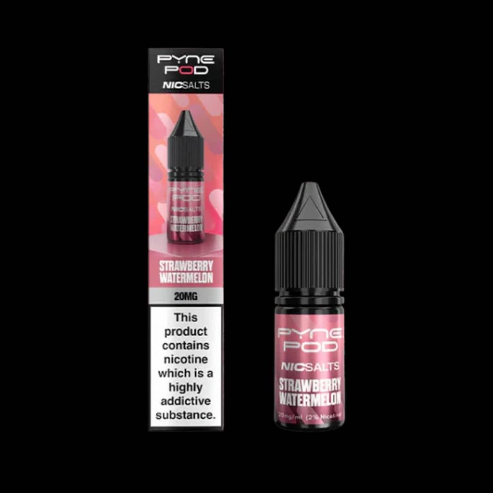 Pyne Pod Nic Salts 10ml E-liquid Strawberry Watermelon 10mg
