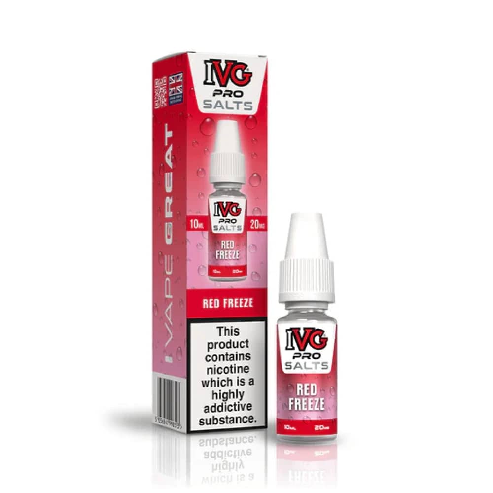 IVG Pro Salts Nic Salt 10ml E-Liquid Red Freeze 10mg