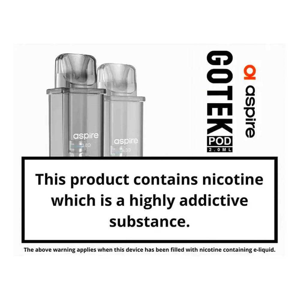 Aspire Gotek Replacement Pods 2 Packs