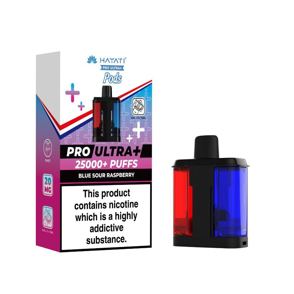 Hayati Pro Ultra Plus 25K Pods Blue Sour Raspberry