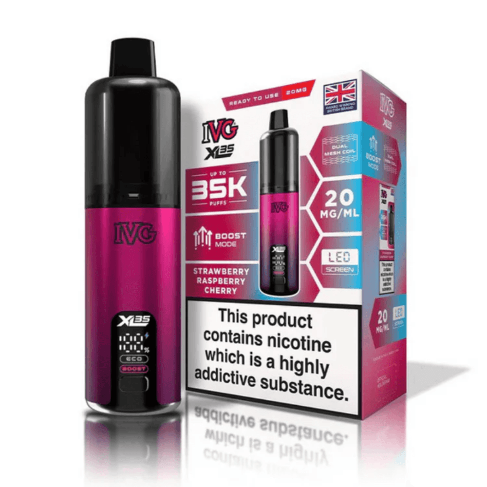 IVG XL 35K Strawberry Raspberry Cherry Ice