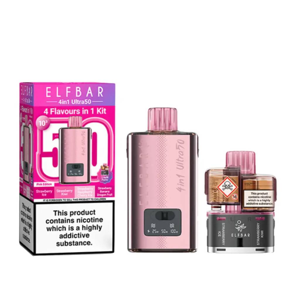 Elf Bar 4 in 1 Ultra 50k Pink Edition