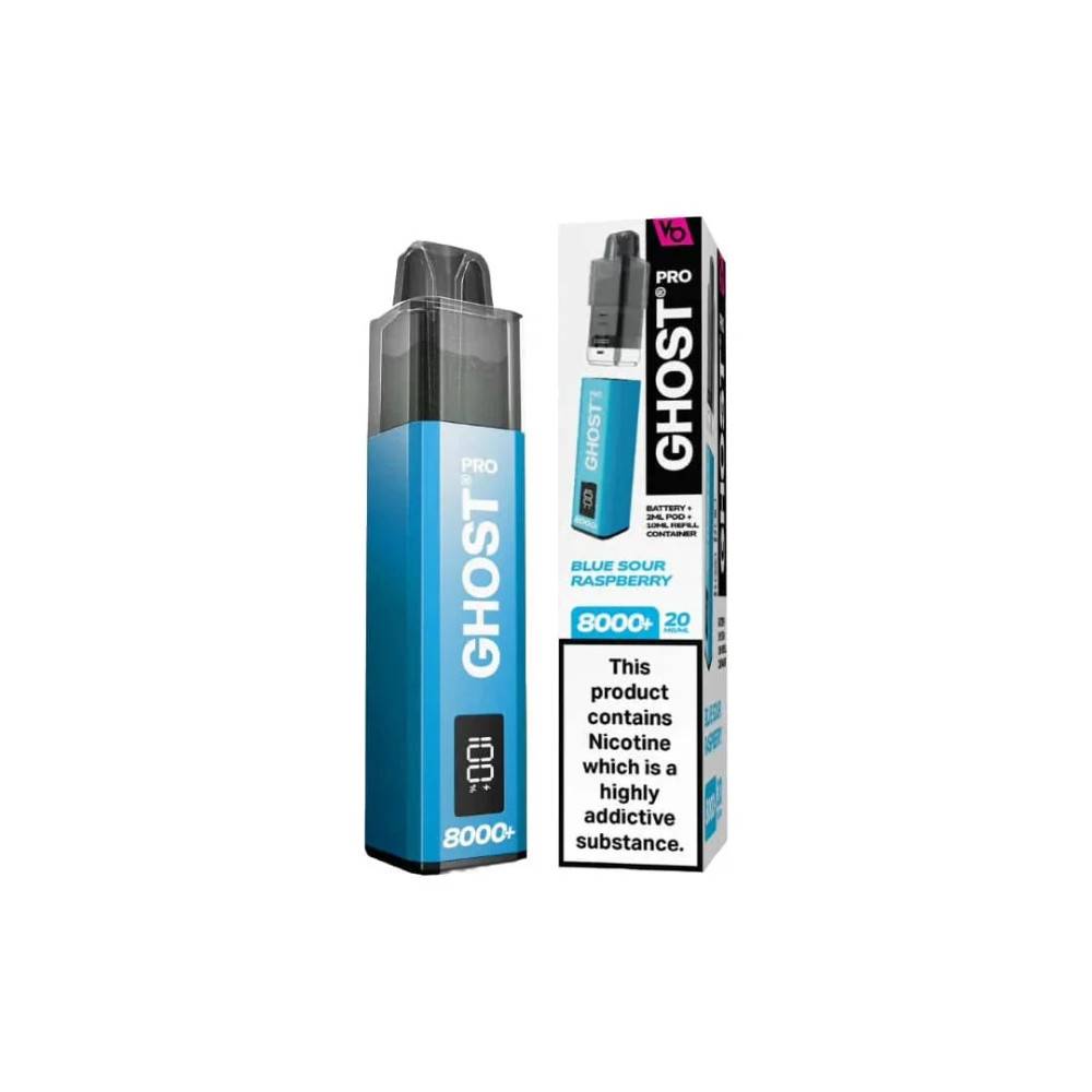 Vapes Bar Ghost Pro 8000 Blue Sour Raspberry