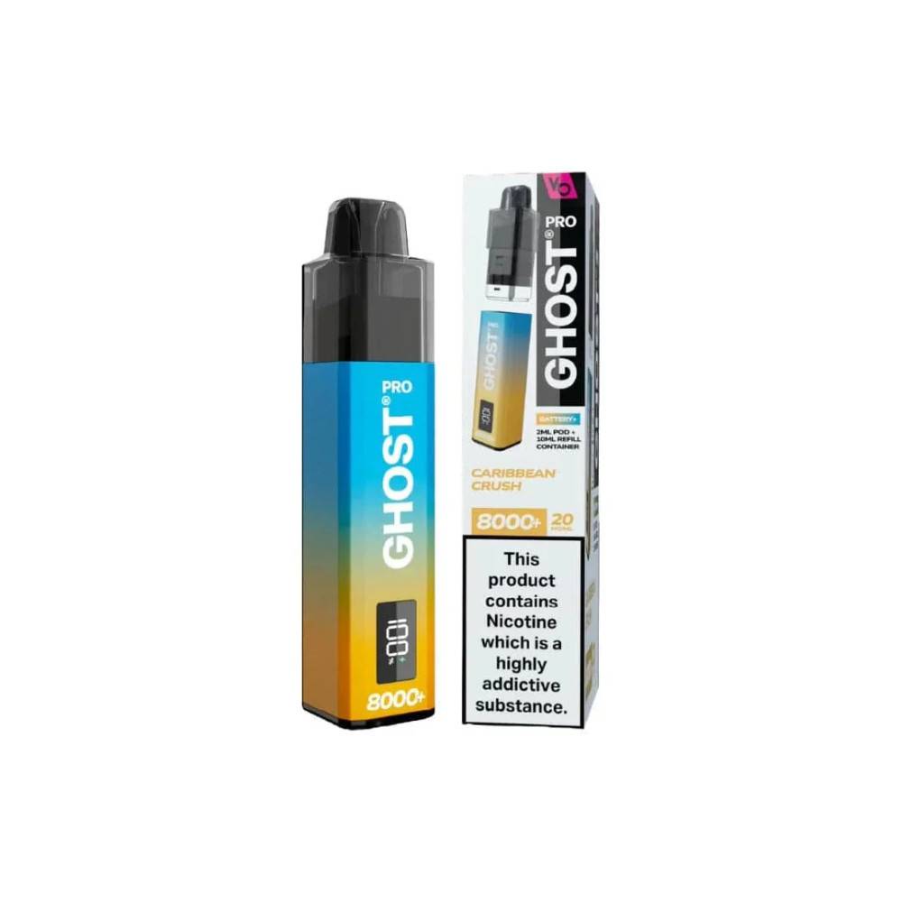 Vapes Bar Ghost Pro 8000 Caribbean Crush