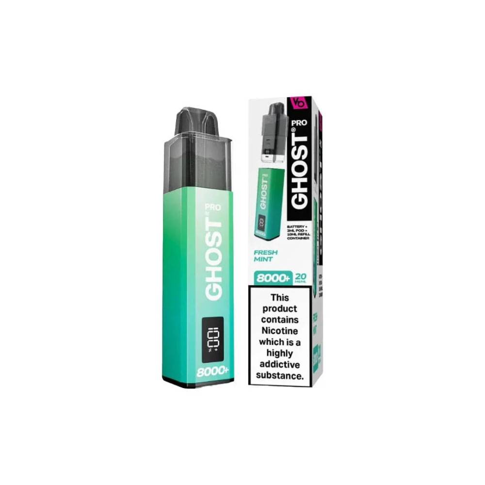 Vapes Bar Ghost Pro 8000 Fresh Mint