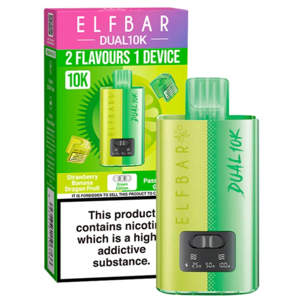 Elf Bar Dual 10k Green Edition